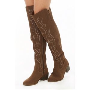 Western Inspired Over the kneee boot